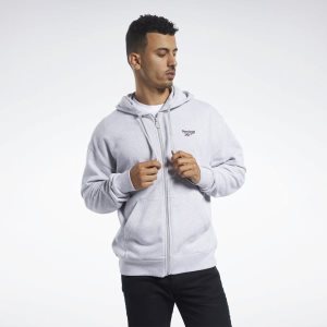 Reebok Classic Vector Kapuzenpullover Herren - HellGrau - DE 902-BYK